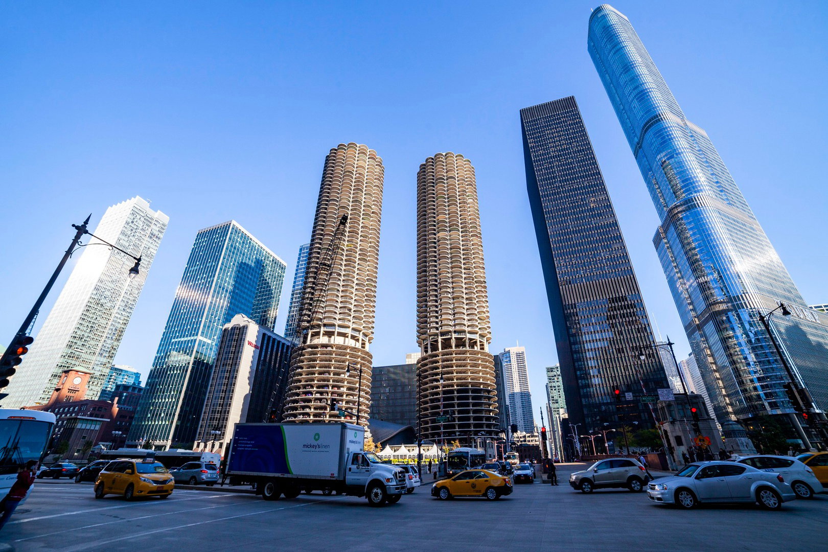 Skyscrapers in Downtown Chicago