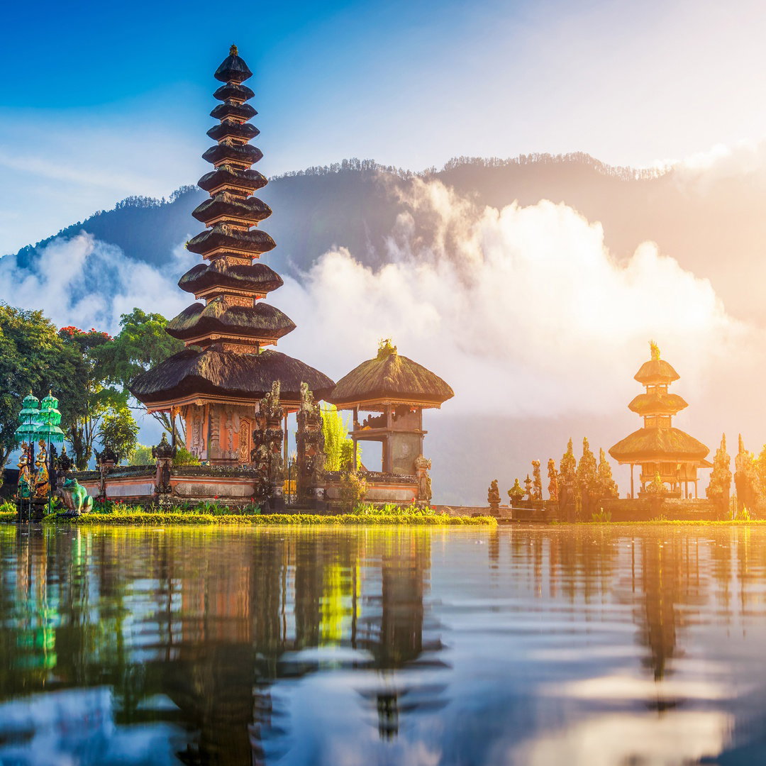 Lago Bratan, Indonesia