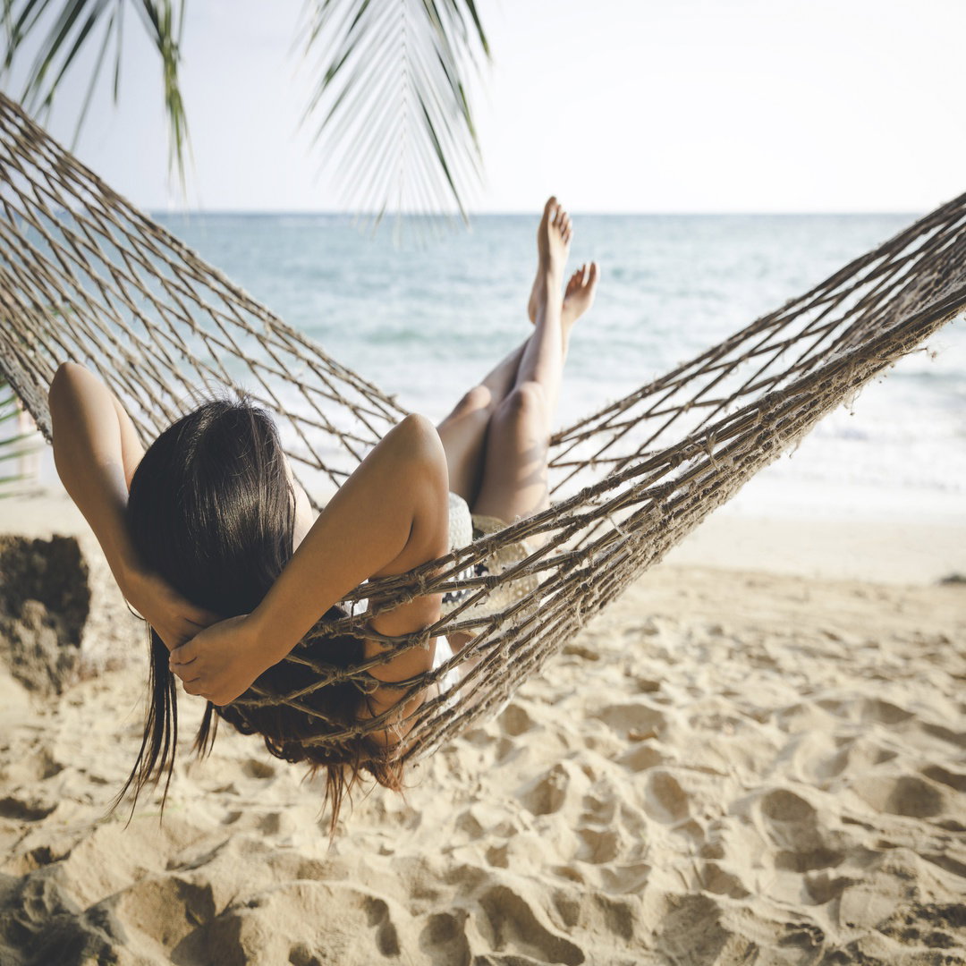 Relaxing hammock