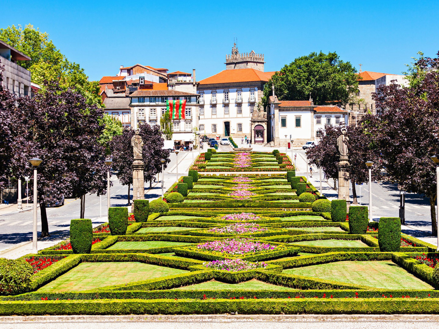Jardim em Guimarães