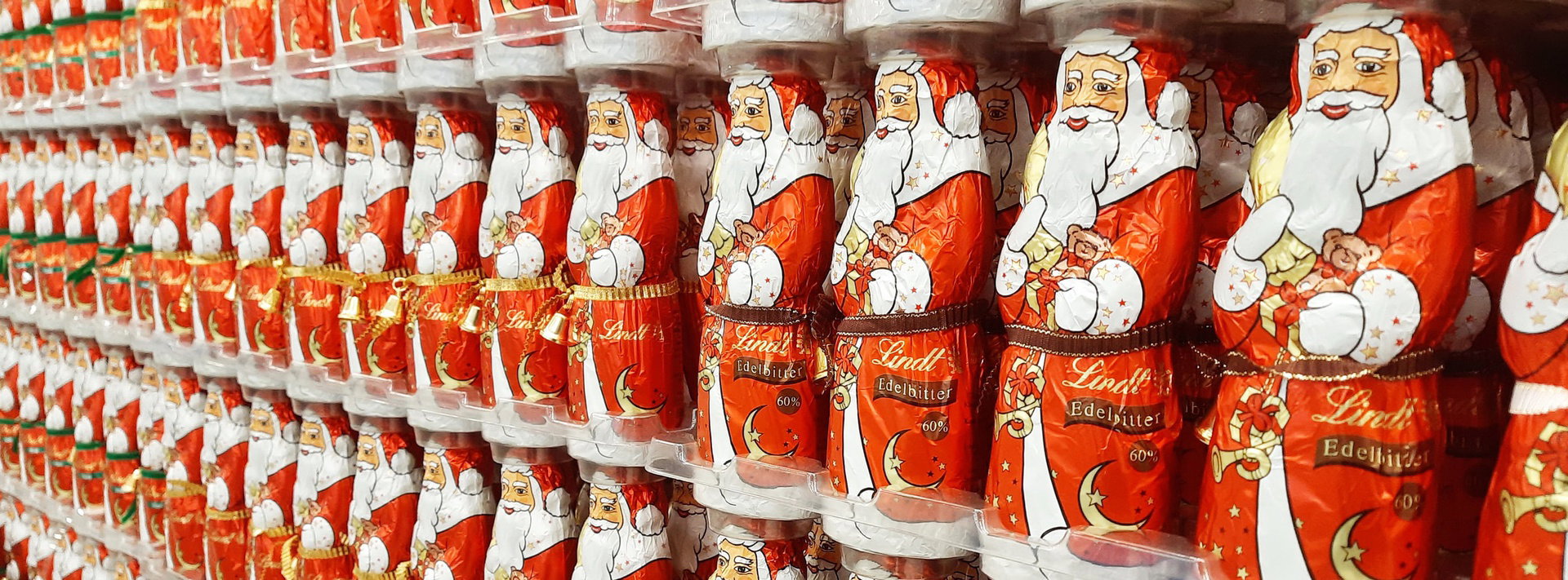Lindt Weihnachtsmann-Schokolade