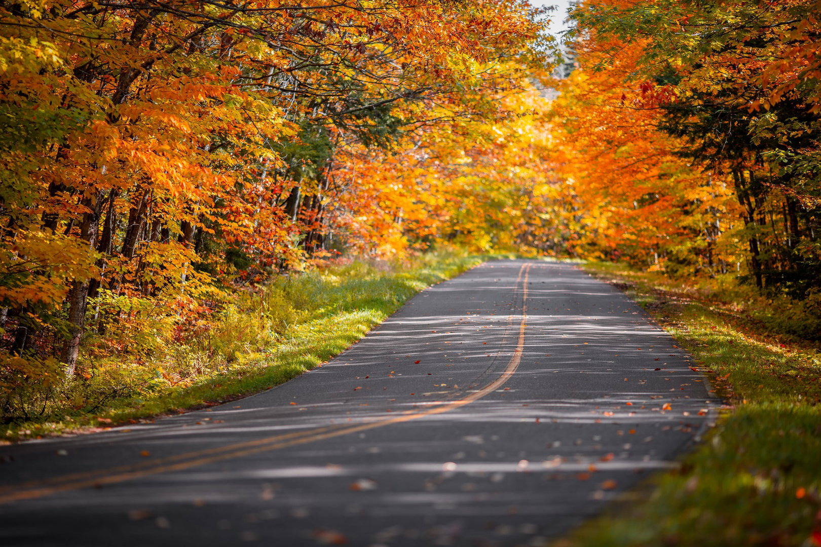 Porcupine Mountains in Fall