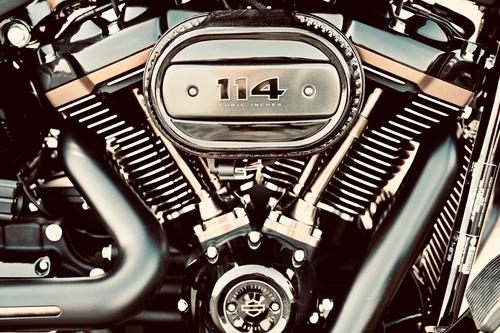 Harley Davidson 114 pulgadas cúbicas