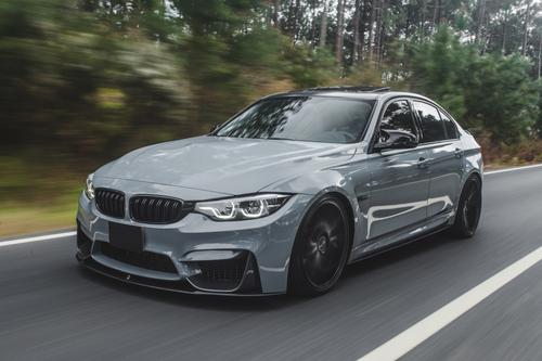 Silver BMW