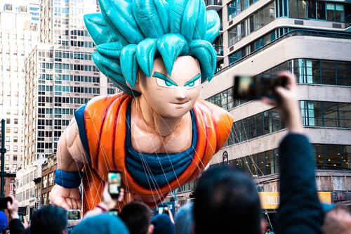 Goku Baloon at Macy's Thanksgiving Day Parade