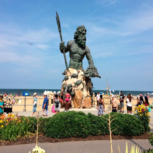 Estatua King Neptune, Virginia