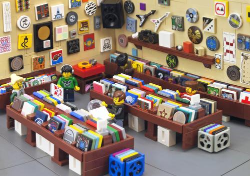 Lego music store