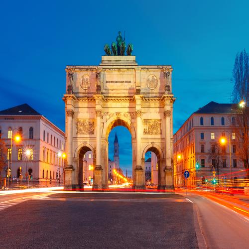 Arco de Triunfo Siegestor, Múnich
