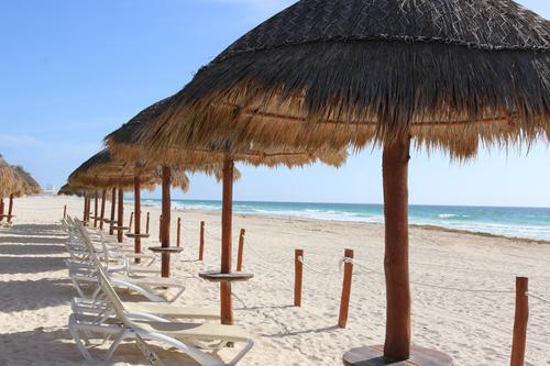 Praia em Cancún
