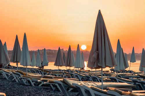 Beach resort in Turkey