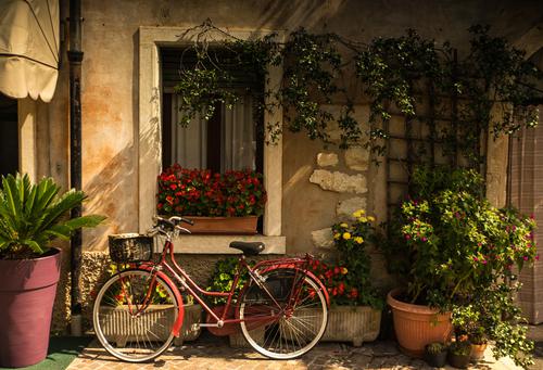 Bicicleta em Garda, Itália