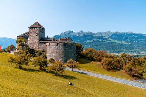 Castelo no Liechtenstein