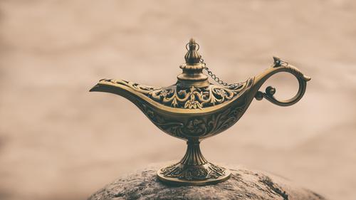 Lámpara mágica de Aladino