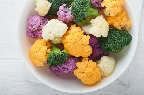 Colorful cauliflower