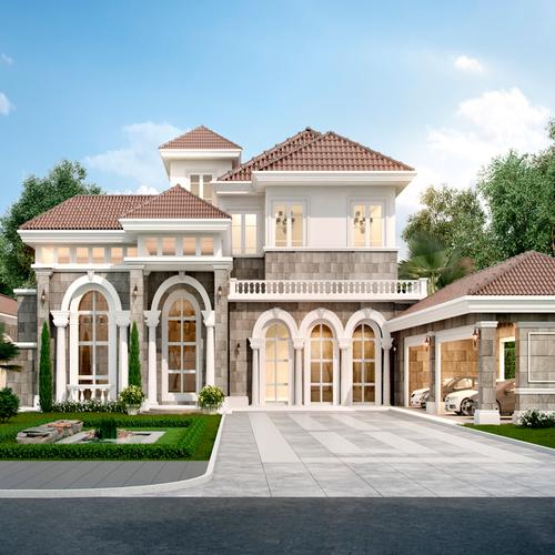 Classic and luxury house