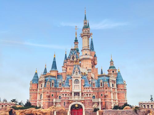 Cinderella castle in Shanghai