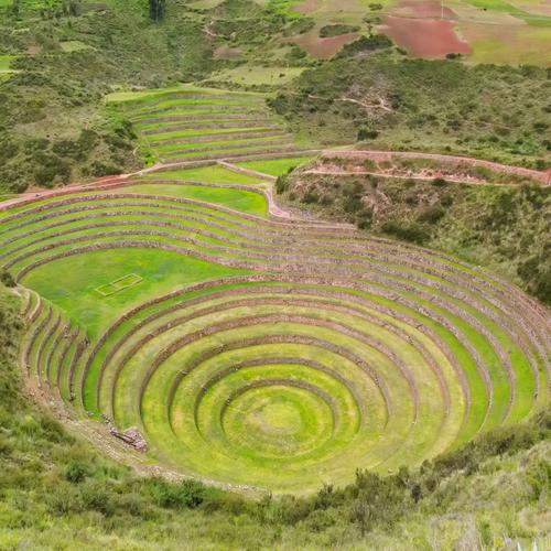 Incan terraces at Moray