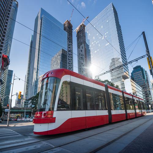 Streetcar in Toronto