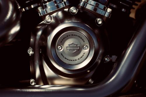Harley Davidson Fat Boy’s engine