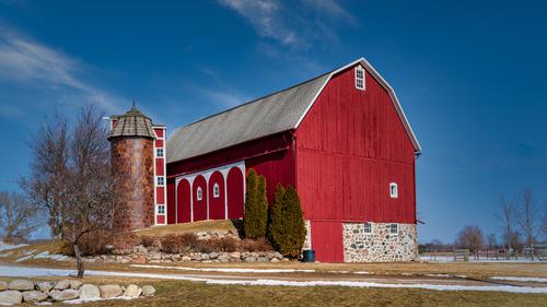 Historic barn in Ann Arbor, Michigan