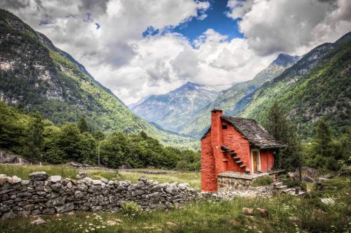 Casa en los Alpes