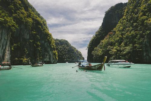 Long Tail boats, Thailand