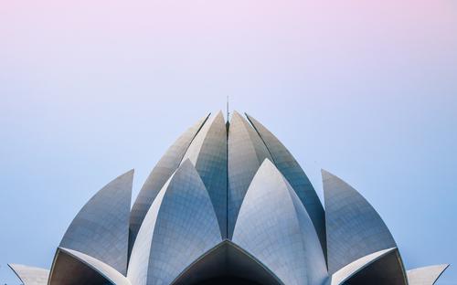 Lotus temple, India