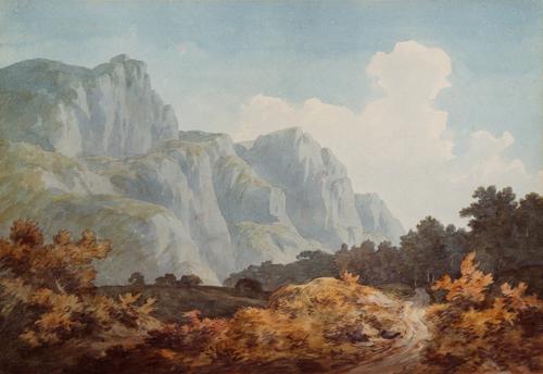 "Near Glarus, Switzerland" by John Warwick Smith