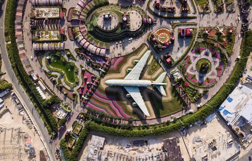 Park With Airplane in Dubai
