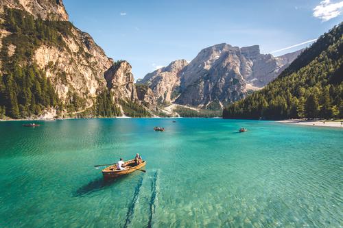 Lago di Braies, Itália
