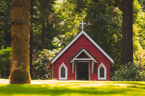 Red Chapel in Portland, US