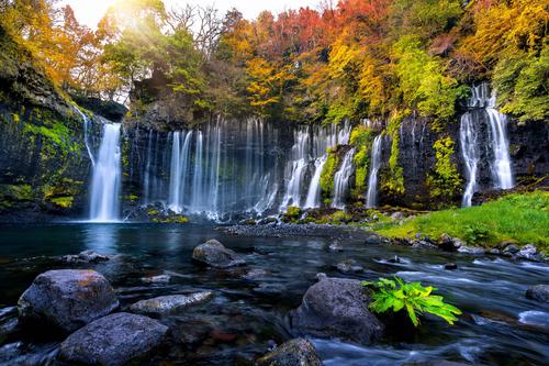 Shiraito waterfall, Japan