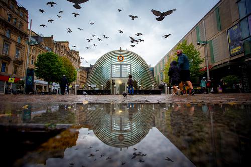 St Enoch Square, Glasgow, UK