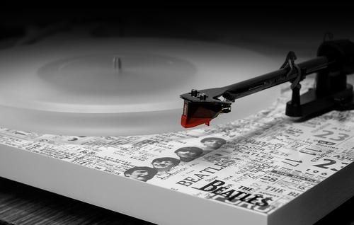 The Beatles turntable