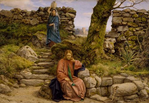 "A Mulher de Samaria" de William Dyce