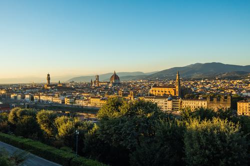 View of the Florence from Piazzale Michelangelo