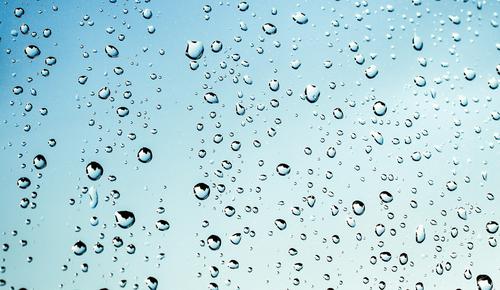Water drops on a window